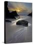 Evening, Bedruthan Steps, Cornwall, England, United Kingdom, Europe-Jeremy Lightfoot-Stretched Canvas