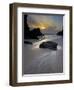 Evening, Bedruthan Steps, Cornwall, England, United Kingdom, Europe-Jeremy Lightfoot-Framed Photographic Print