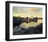 Evening Bells, 1892-Isaac Levitan-Framed Art Print