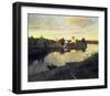 Evening Bells, 1892-Isaac Levitan-Framed Art Print