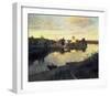 Evening Bells, 1892-Isaac Levitan-Framed Art Print