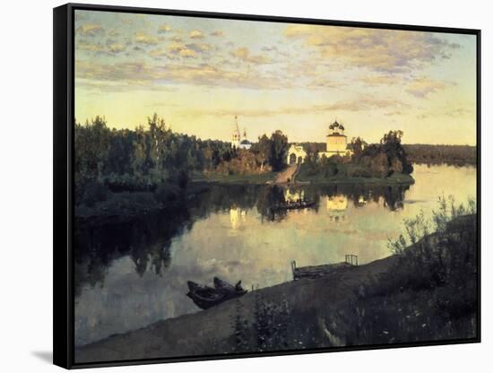 Evening Bells, 1892-Isaak Ilyich Levitan-Framed Stretched Canvas