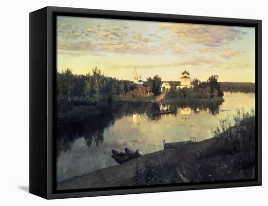 Evening Bells, 1892-Isaak Ilyich Levitan-Framed Stretched Canvas