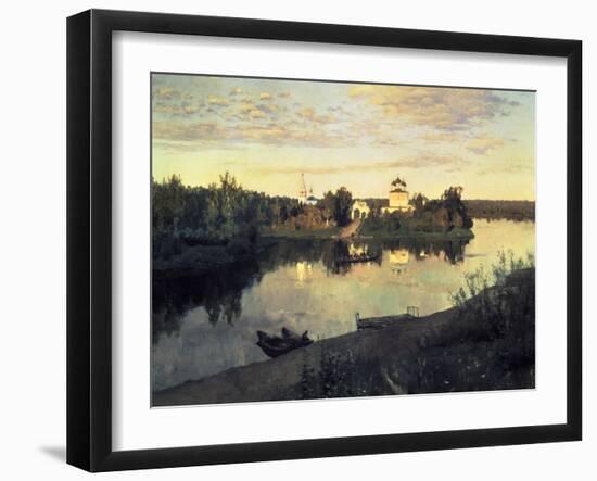 Evening Bells, 1892-Isaak Ilyich Levitan-Framed Art Print