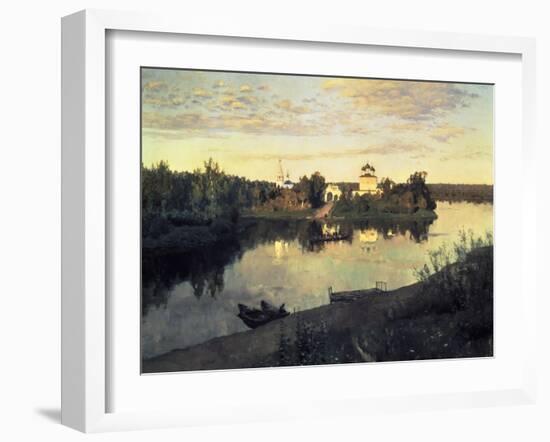 Evening Bells, 1892-Isaak Ilyich Levitan-Framed Premium Giclee Print