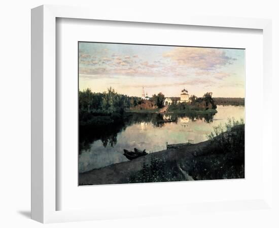 Evening Bells-Isaak Ilyich Levitan-Framed Giclee Print