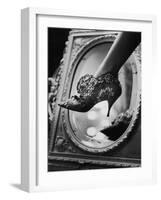 Evening Boot Designed by Roger Vivier for Dior, 1961-Paul Schutzer-Framed Photographic Print