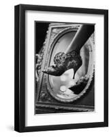 Evening Boot Designed by Roger Vivier for Dior, 1961-Paul Schutzer-Framed Photographic Print