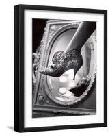 Evening Boot Designed by Roger Vivier For Dior-Paul Schutzer-Framed Photographic Print