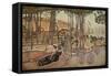 Evening Breeze-Henri Edmond Cross-Framed Stretched Canvas