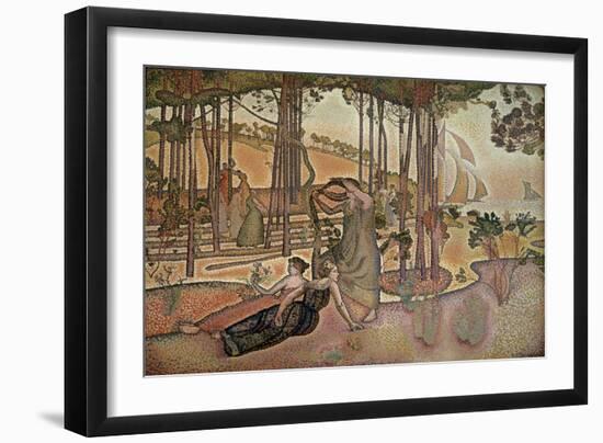 Evening Breeze-Henri Edmond Cross-Framed Giclee Print