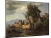 Evening by the Kura River Near Tiflis-Paul von Franken-Mounted Giclee Print