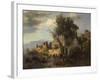 Evening by the Kura River Near Tiflis-Paul von Franken-Framed Giclee Print