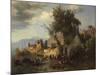 Evening by the Kura River Near Tiflis-Paul von Franken-Mounted Giclee Print