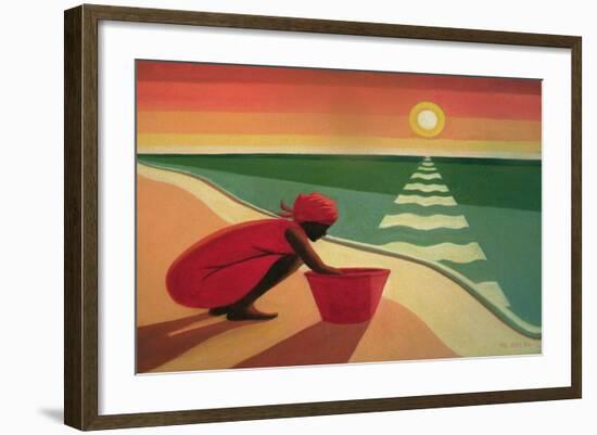 Evening Calm, 2003-Tilly Willis-Framed Giclee Print