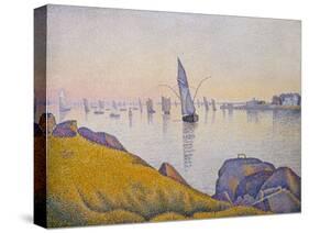 Evening Calm, Concarneau, Opus 220 (Allegro Maestoso), 1891-Paul Signac-Stretched Canvas