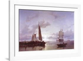 Evening Calm-Abraham Hulk-Framed Premium Giclee Print