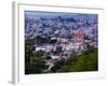 Evening City View from above City with Parroquia Archangel Church San Miguel De Allende-Terry Eggers-Framed Photographic Print