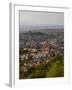 Evening City View from above City with Parroquia Archangel Church San Miguel De Allende-Terry Eggers-Framed Photographic Print