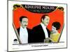 Evening Clothes, Adolphe Menjou, Noah Beery, Louise Brooks, 1927-null-Mounted Art Print