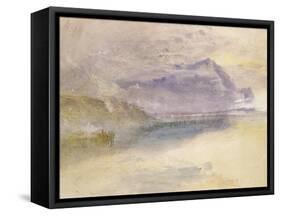 Evening: Cloud on Mount Rigi, Seen from Zug, C.1841-J. M. W. Turner-Framed Stretched Canvas