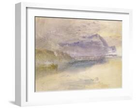 Evening: Cloud on Mount Rigi, Seen from Zug, C.1841-J. M. W. Turner-Framed Giclee Print