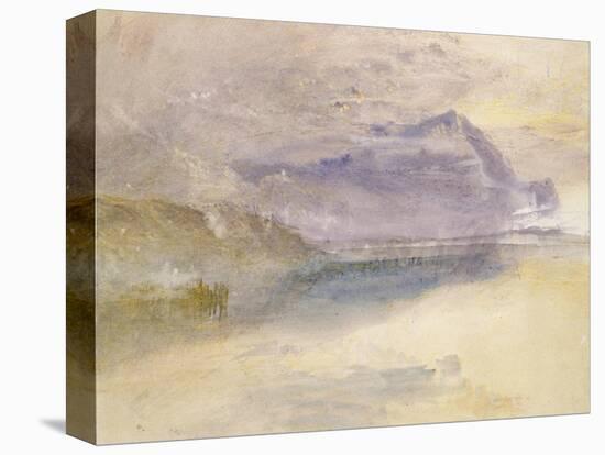 Evening: Cloud on Mount Rigi, Seen from Zug, C.1841-J. M. W. Turner-Stretched Canvas