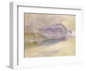 Evening: Cloud on Mount Rigi, Seen from Zug, C.1841-J. M. W. Turner-Framed Giclee Print