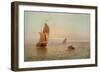 Evening, Coastal Scene, 1892-Thomas Lucop-Framed Giclee Print