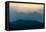 Evening Colored View of Blue Horizons-Daniel Prudek-Framed Stretched Canvas