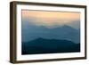 Evening Colored View of Blue Horizons-Daniel Prudek-Framed Photographic Print