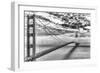 Evening Commute (BW)-Dave Gordon-Framed Photographic Print