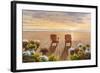 Evening Deck View-Diane Romanello-Framed Art Print