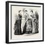 Evening Demi Toilettes, Fashion, 1882-null-Framed Giclee Print