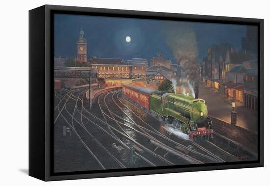 Evening Departure-John Bradley-Framed Stretched Canvas