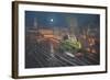 Evening Departure-John Bradley-Framed Giclee Print