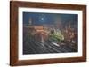 Evening Departure-John Bradley-Framed Giclee Print