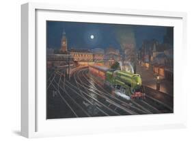Evening Departure-John Bradley-Framed Giclee Print