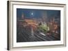 Evening Departure-John Bradley-Framed Giclee Print