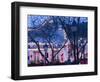 Evening Detail, Place du Tertre, Montmartre, Paris, France-Walter Bibikow-Framed Photographic Print