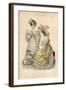 Evening Dress 1830-null-Framed Art Print