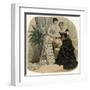 Evening Dress 1882-Jules David-Framed Art Print