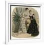 Evening Dress 1882-Jules David-Framed Art Print