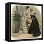 Evening Dress 1882-Jules David-Framed Stretched Canvas