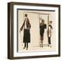 Evening Dress 1912-null-Framed Art Print