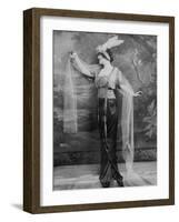 Evening Dress 1913-null-Framed Photographic Print