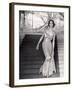 Evening Dress Designed by a California Designer-Gordon Parks-Framed Photographic Print