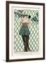 Evening Dress, from 'Costumes Parisiens' 1913-null-Framed Giclee Print