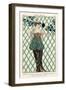 Evening Dress, from 'Costumes Parisiens' 1913-null-Framed Giclee Print