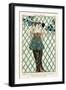 Evening Dress, from 'Costumes Parisiens' 1913-null-Framed Giclee Print